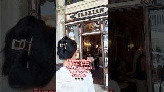 Experience History at Caffè Florian, Venice | San Marco’s Legendary Café Since 1720 #venice #travels