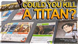 Manga & Anime Boardgames | Attack on Titan Deck Building Game