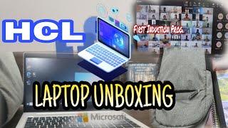 Unboxing HCL Laptop hp (Windows 10) ELITEBOOK