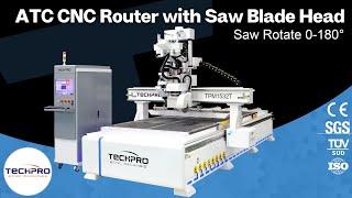 2023 Affordable ATC Saw CNC Router Machine for Sale