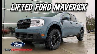 LIFTED 2022 FORD MAVERICK FX4 - 2 INCH ROUGH COUNTRY LIFT KIT REVEAL