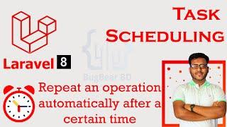 How To Schedule A Task In Laravel  | Laravel 8 |  Cron Job | Windows + CPANEL | HR Mahid | BugbearBD