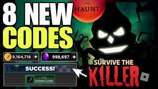 *THE HAUNT UPDATE SURVIVE THE KILLER CODES 2024 | ROBLOX SURVIVE THE KILLER CODE