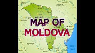 MAP OF MOLDOVA