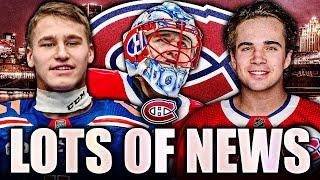 LOTS OF HABS NEWS: CAYDEN PRIMEAU SPEAKS OUT ON JAKUB DOBES' SUCCESS + IVAN DEMIDOV, ALEX NEWHOOK