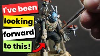 Painting Darkstrider (Tau) from Warhammer 40,000