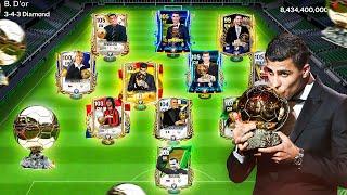 I Made The Best Ballon D’Or Winners Squad In FC Mobile 25