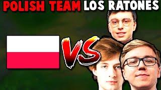 Los Ratones TheBausffs Caedrel Nemesis FIRST PRO MATCH IN NNO CUP (vs Polish Pro Team)