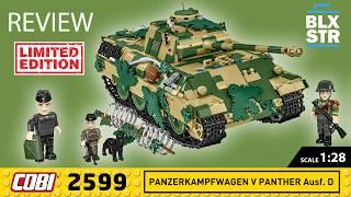 Massive Cat! COBI-2599  PzKpfw V Panther Ausf. D  LIMITED EDITION ▶️ REVIEW & HISTORY  ️ 4K