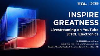 TCL CES 2025 Press Conference