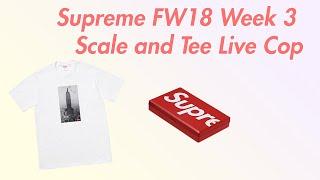 Supreme FW18 Week 3 Live Cop Using Sieupreme