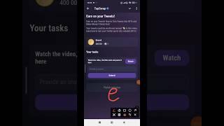 Earn on your Tweets! | 17th November Tapswap Watch Video Code