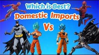 Which Is Better? Import Figures VS Domestic Figures - Podcast Ep. 59 #actionfigures #toycollector