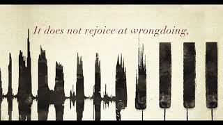 Love Never Ends I 1 Corinthians 13:4-10 (Lyric Video)