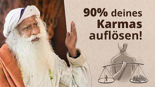 Wie kannst du 90% deines Karmas auflösen? | Sadhguru