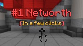 How I Got #1 NETWORTH In A Few Clicks (Hypixel Skyblock)