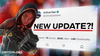 AGENTS, MAP UPDATES and MUCH MORE!! | Critical Ops Update