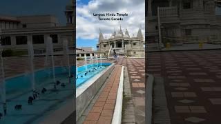 The Baps Shri Swami Narayan Temple Toronto Canada