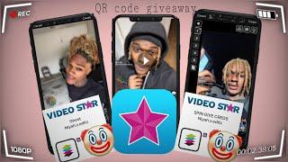 VIDEO STAR (free/paid) QR CODE GIVEAWAY+coloring(Niyah.x.editz)