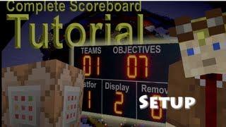 How To setup the Scoreboard in Minecraft