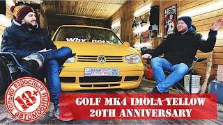 18+. Гаражные истории. VW Golf MK4 Imola Yellow. не Тот самый Гольф или как построить Юбилейку.