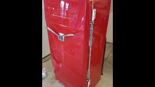 Philco V Handle Refrigerator Refurbish Video 1