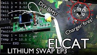 Elcat Lithium Conversion EP3: Charger woes & BMS v. 0.01