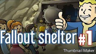 Первый взгляд на Fallout shelter 1серия