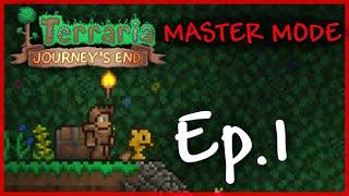 Guide, Merchant, and Death To Chest: Master Mode Ep.1