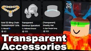 Transparent UGC Accessories FINALLY EXIST! (ROBLOX)