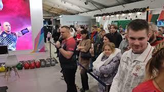 Power show Сергея Никифорова. Гири до 60 кг 