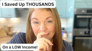 How I Saved Over £10,000 On A Low Income | Money Saving Tips For Beginners