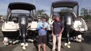 Fishing Monthly Review Whittley CR2080 Vs CR2180 with Yamaha Outboards