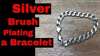 How To Silver Plate a Big  Chain Bracelet