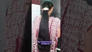 Ponytail Clip Extension Near By 8015885438/9789965104 #cliphairstyle #ponytail #ponytailhairstyles