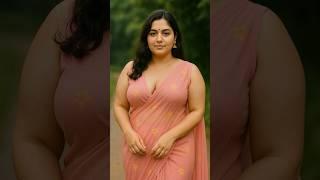 India's Most Beautiful AI Model in Real Life  #saree #women #india #ai #shorts #viral #trend #love