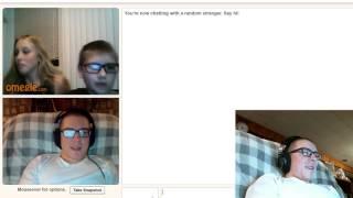 OMEGLE - KID TRIES TO GET ME WITH HIS SISTER