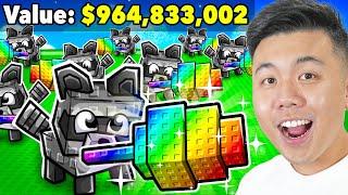 I Hatched a Raccoon ARMY To Steal The RAREST Fruits on Grow a Garden