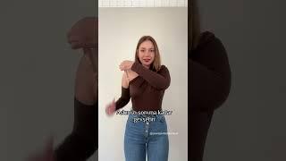 Tek omuzlu üstlerde sütyen askınız görünmesin istiyorsanız ️ #shorts #shortsvideo