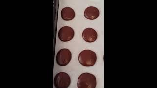 French chocolate Macaron's recipe