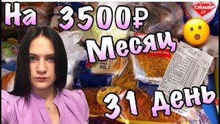 Министерская диета / Выжить месяц на 3500 / Или день на 113₽