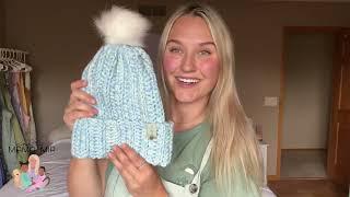 How To Crochet A Beanie In 2 Hours (Pattern Available On My Website)