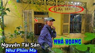 Tiếp cận ngôi nhà hoang "còn nguyên tài sản mục rệu" đáng sợ như phim ma