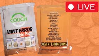Rare Coin Packs! Mint Error Coins from Couch Collectibles #coins