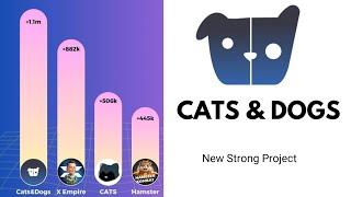 Cats & Dogs New Strong Telegram Bot Airdrop | $Food Token September