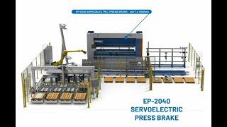 Prima Power Press Brake eP2040 with Robot Integration