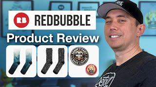 Product Review!! I Bought Redbubble's Socks & Buttons and This is What I Found