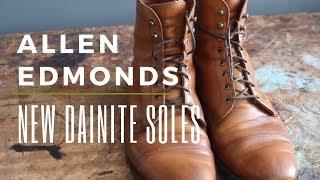 Allen Edmonds Restoration | Repair with Dainite Rubber Soles