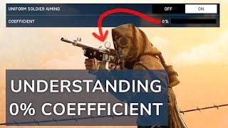 This is the BEST Coefficient for Uniform Soldier Aiming