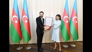 First Vice President presented honorary diploma of the President of Azerbaijan to Sami Yusuf